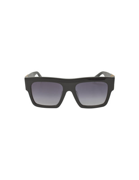 Miu Miu MU 10WS 1AB-5D1 Square Shape Black Gold