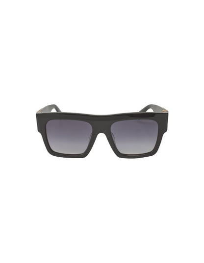 Miu Miu MU 10WS 1AB-5D1 Square Shape Black Gold