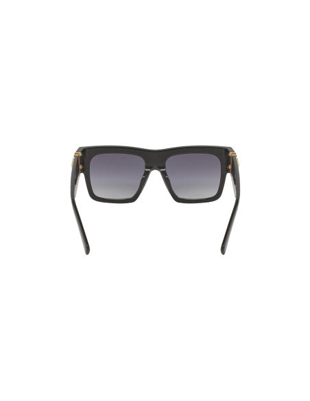 Miu Miu MU 10WS 1AB-5D1 Square Shape Black Gold