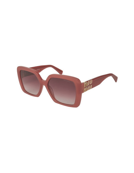 Miu Miu MU 10Y 10M-07P Square shape Cognac Opal