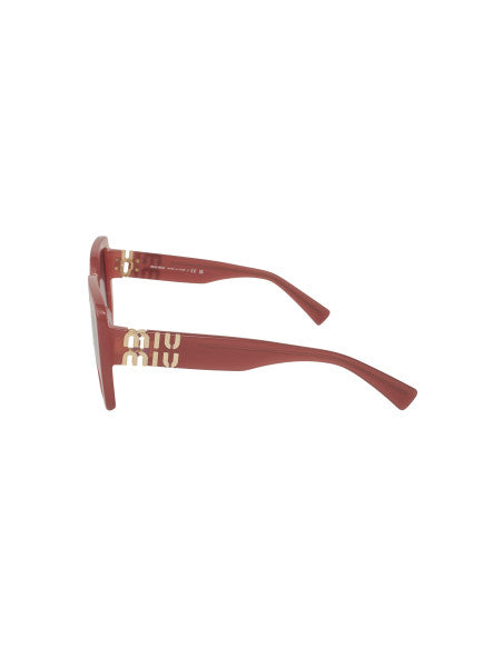 Miu Miu MU 10Y 10M-07P Square shape Cognac Opal