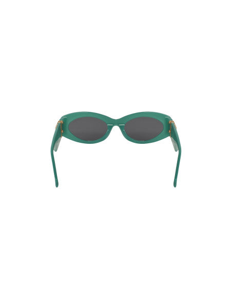 Miu Miu MU 11WS 15H-5S0 Oval Shape Green Dark