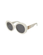 Miu Miu MU 11YS 142-5S0 Round Shape Black White