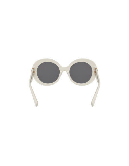 Miu Miu MU 11YS 142-5S0 Round Shape Black White