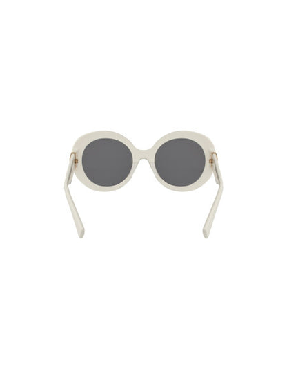 Miu Miu MU 11YS 142-5S0 Round Shape Black White