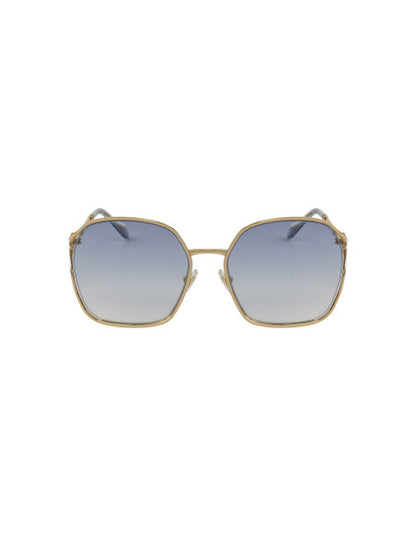 Miu Miu MU 52WS ZVN-07S Square Shape Gray Silver