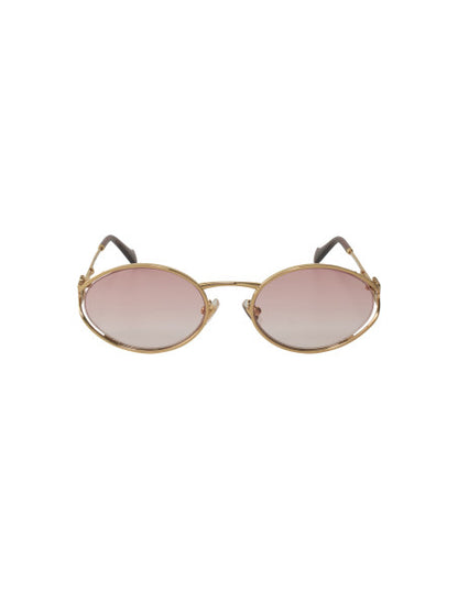 Miu Miu MU 52YS 5AK-06S Oval Shape Pink Gradient Gold