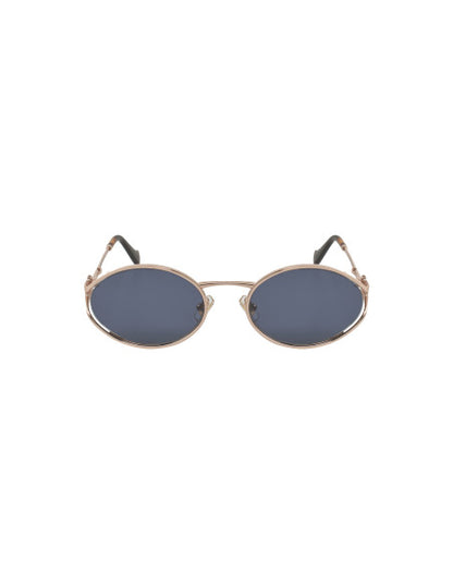 Miu Miu MU 52YS ZVF-1V1 Oval Shape Pink Gold Blue