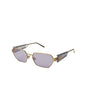 Miu Miu MU 53WS ZVN-05S Square Shape Pale Gold Violet