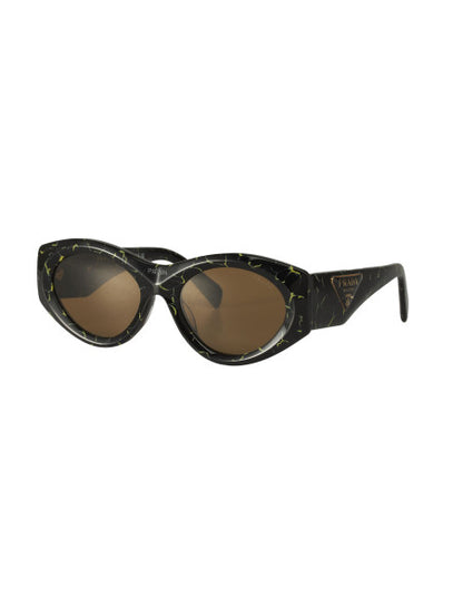Prada SPR 20ZS 19D-01T Square Shape Cafe Negro