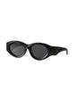 Prada SPR 20ZS 1AB-5S0 Square Shape Negro Plata