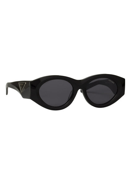 Prada SPR 20ZS 1AB-5S0 Square Shape Negro Plata