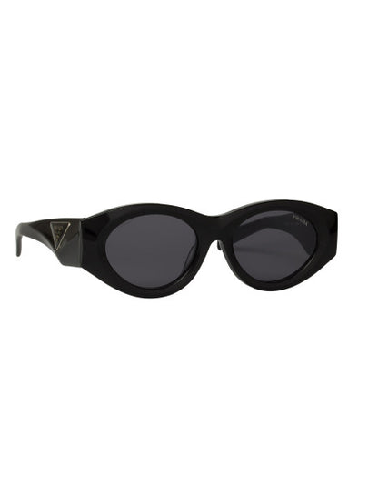 Prada SPR 20ZS 1AB-5S0 Square Shape Negro Plata