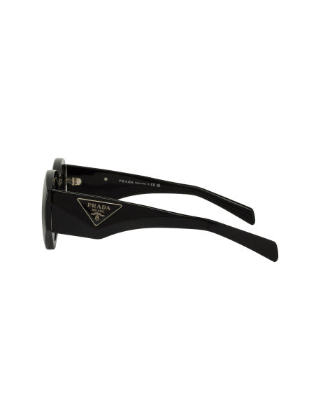Prada SPR 20ZS 1AB-5S0 Square Shape Negro Plata