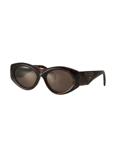Prada SPR 20ZS 2AU-06B Square Shape Cafe Carey