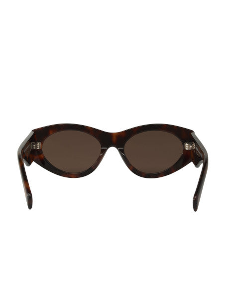 Prada SPR 20ZS 2AU-06B Square Shape Cafe Carey