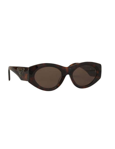 Prada SPR 20ZS 2AU-06B Square Shape Cafe Carey