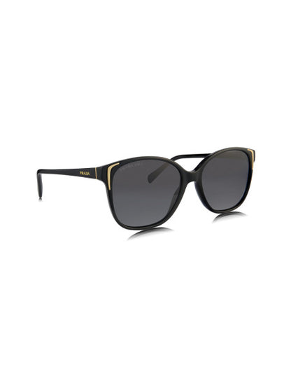 Prada SPR 01OS 1AB-5W1 Conceptual Black Gradient Polarized