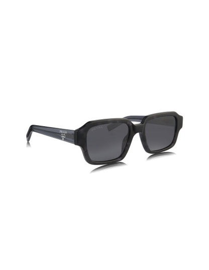 Prada SPR 02ZS 13F-07T Square Shape Grey Graphite Stone