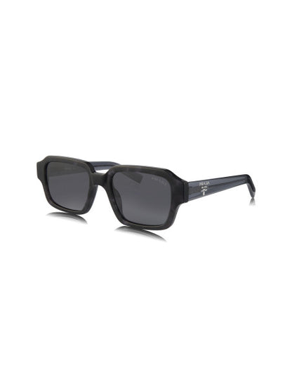 Prada SPR 02ZS 13F-07T Square Shape Grey Graphite Stone