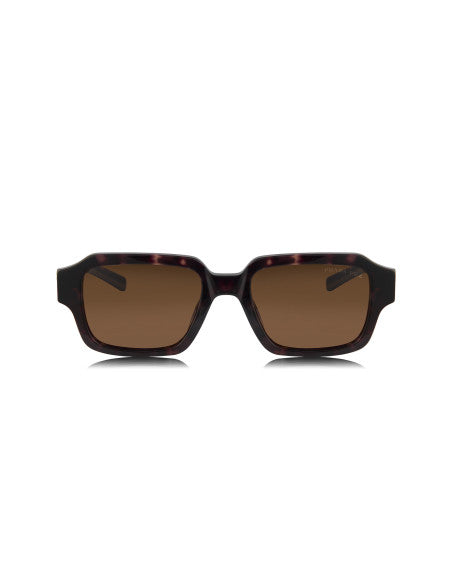 Prada SPR 02ZS 2AU-01D Square Shape Tortoise Polarized