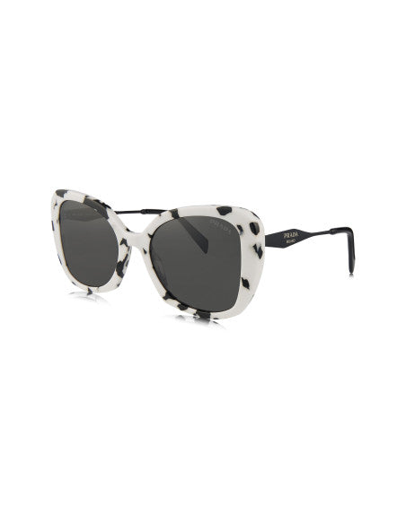 Prada SPR 03Y 02Y-5S0 Square Shape White Marble