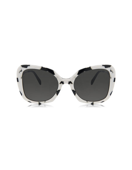 Prada SPR 03Y 02Y-5S0 Square Shape White Marble