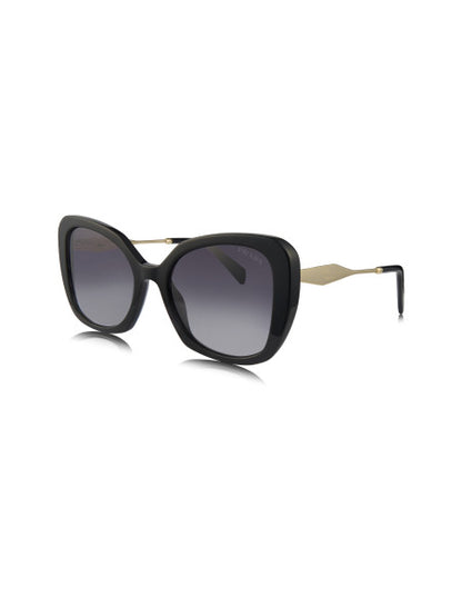 Prada SPR 03Y 1AB-0A7 Square Shape Black Gradient