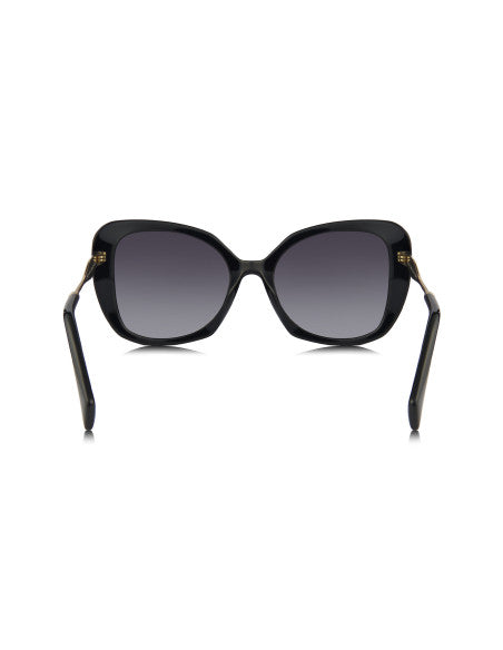 Prada SPR 03Y 1AB-0A7 Square Shape Black Gradient