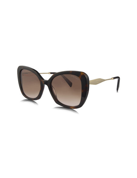 Prada SPR 03Y 2AU-6S1 Square Shape Tortoise Gradient
