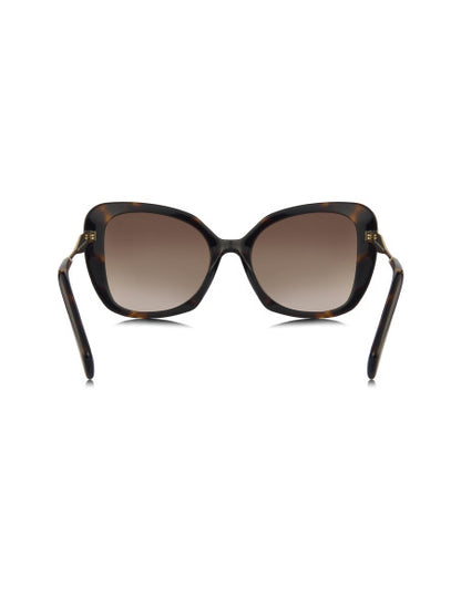 Prada SPR 03Y 2AU-6S1 Square Shape Tortoise Gradient