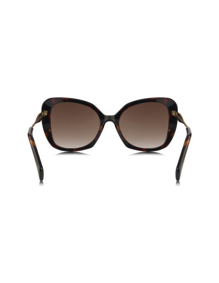 Prada SPR 03Y VAU-6S1 Square Shape Tortoise Coffee