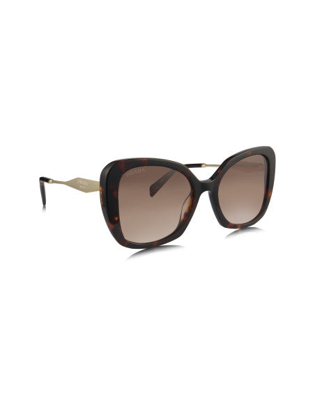 Prada SPR 03Y VAU-6S1 Square Shape Tortoise Coffee