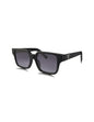 Prada SPR 03ZS 1AB-06T Square Shape Black silver