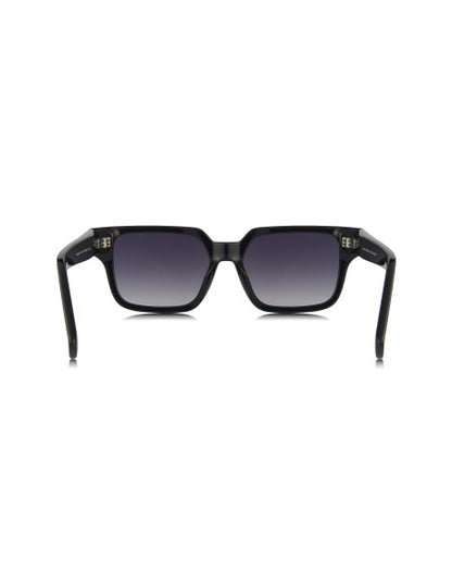 Prada SPR 03ZS 1AB-06T Square Shape Black silver