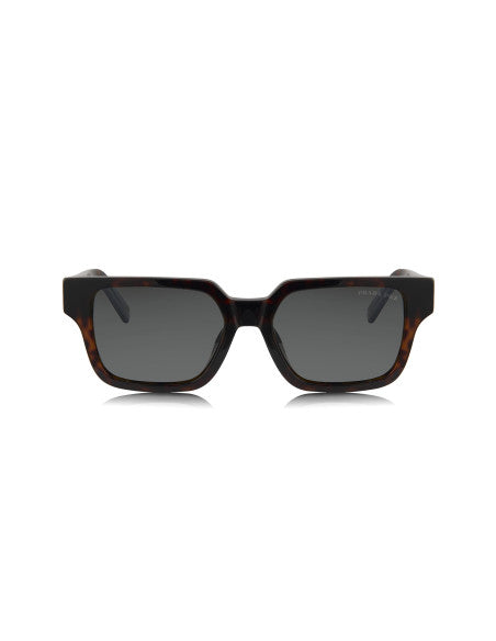 Prada SPR 03ZS 2AU-08G Square Shape Tortoise Polarized