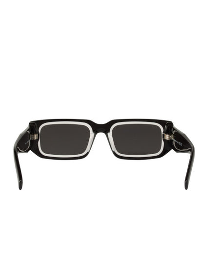 Prada SPR 06YS 09Q-5S0 Square Shape Abstract Black White