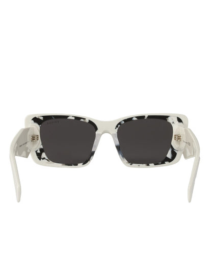 Prada SPR 08YS 02V-5S0 Oversized rectangular White