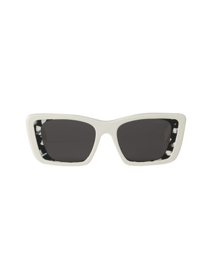 Prada SPR 08YS 02V-5S0 Oversized rectangular White