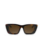 Prada SPR 08YS VAU-01T Oversized rectangular Tortoise