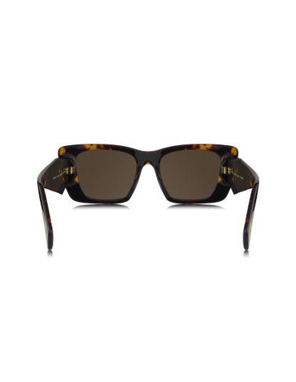Prada SPR 08YS VAU-01T Oversized rectangular Tortoise