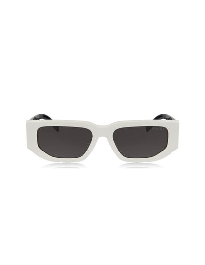 Prada SPR 09ZS 142-5S0 Square Shape Black White