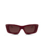 Prada SPR 13ZS 15D-08S Square Fashion Red Marble