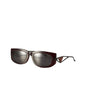 Prada SPR 14Y 08Z-5S0 Symbole Rectangle Vino Negro