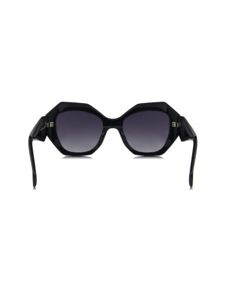 Prada SPR 16WS 1AB-5D1 Oversized Geometric Black