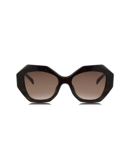 Prada SPR 16WS 2AU-6S1 Oversized Geometric Coffee