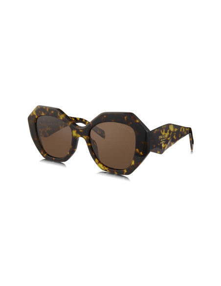 Prada SPR 16WS VAU-05C Oversized Geometric Tortoise