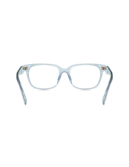 Prada SPR 17ZV 16J-1O1 Oftalmico Square Shape Blue