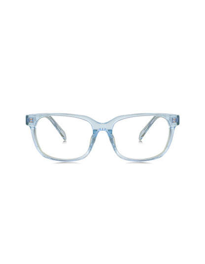 Prada SPR 17ZV 16J-1O1 Oftalmico Square Shape Blue