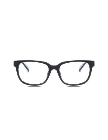 Prada SPR 17ZV 1AB-1O1 Oftalmico Square Shape Black